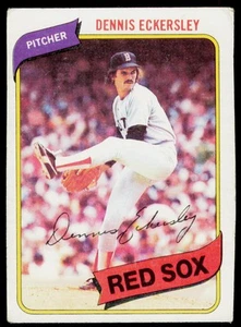 1980 Topps Dennis Eckersley 320 Boston Red Sox - Picture 1 of 2