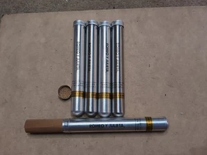 5er Pack - 7" Aluminium Zigarrenröhre Humidor mit Zedernfutter - Romeo Y Julieta - Bild 1 von 6