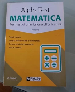 AphaTest Matematica 5° edizione, per Test di ammissione all'università - Foto 1 di 2