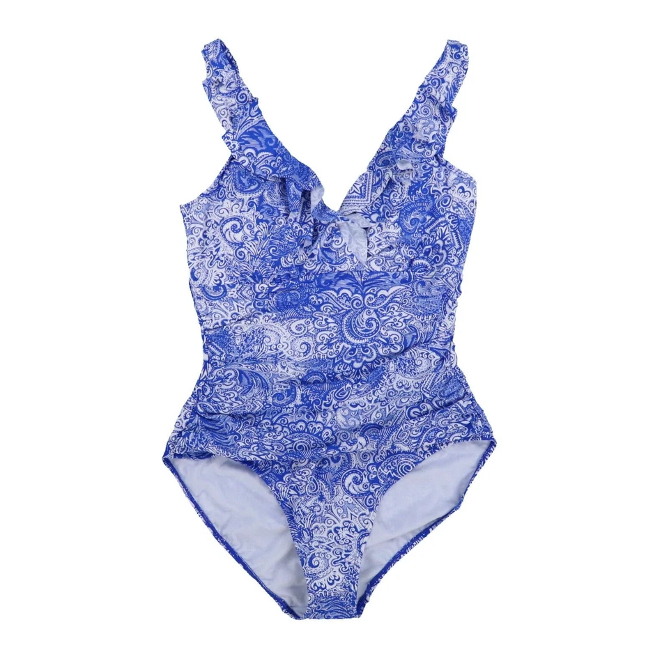 Lauren Ralph Lauren Women's Swim One Piece Bathing Suit Swimsuit 6 8 10 12 New - Image 1 of 1