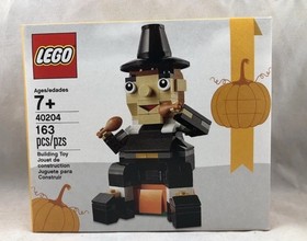 NEW Lego Seasonal Thanksgiving Pilgrim's Feast 40204 Retired Holiday Set Turkey
