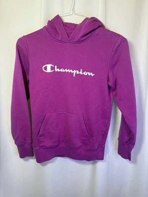 Champion Sweater Girls 14/16 pink  Hoodie Pullover Sweatshirt Winter Outerwear - Image 1 of 3