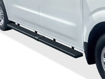 iBoard Running Boards 6in Black Fit 12-21 Nissan NV 1500 2500 Full Size Van - Image 1 of 4