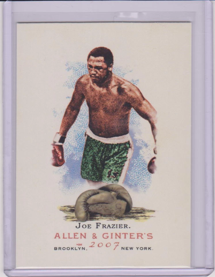 2007 ALLEN & GINTER SMOKIN' JOE FRAZIER BOXING CARD #82 ~ MULTIPLES AVAILABLE - Image 1 of 1