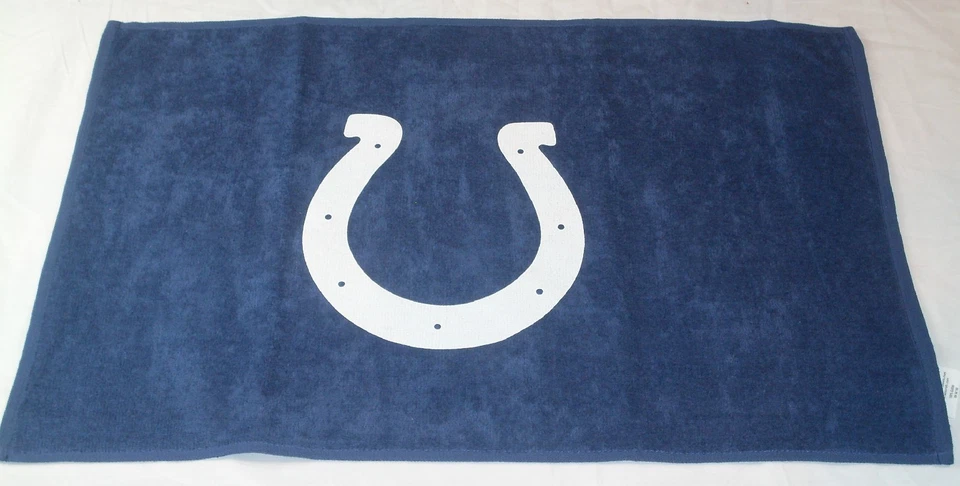 NFL Indianapolis Colts Sports Fan Towel Navy 15" by 25" by WinCraft - Image 1 of 1