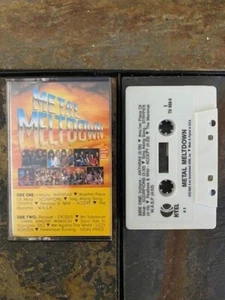 Metal Meltdown - 1988 Cassette Stryper WASP Dio Accept Compilation - OOP RARE US - Picture 1 of 1