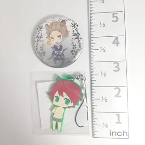A74294 BLACK WOLVES SAGA Rejet Rubber strap Nesso + Can badge Elza - Picture 1 of 4