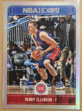 2017-18 Panini Hoops Henry Ellenson Silver /199 SSP Detroit Pistons #174