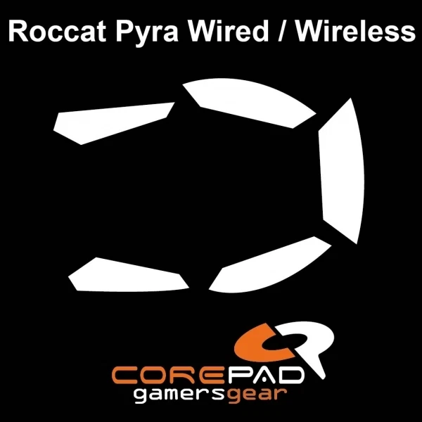 Corepad Skatez Roccat Pyra Wireless Ersatz Mausfüße Hyperglides PTFE Teflon - Bild 1 von 1