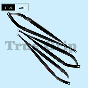 Kamiyama Micro Scissors Straight For Neurosurgery 3 Pcs Set Black Coted - Picture 1 of 3