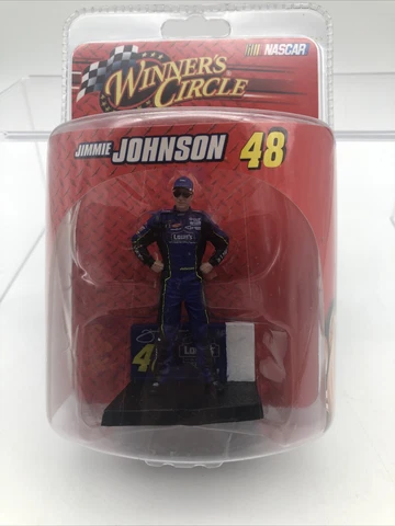 NASCAR #48 Jimmy Johnson 2008 Winners Circle Collectable figure 3” Tall Cover