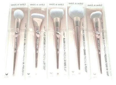 1 Wet N Wild Proline Makeup Brush Foundation Contour Blush Setting Powder CHOOSE - Image 1 of 2