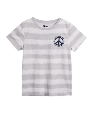 Camiseta Epic Threads Niños Grandes Niños Talla Grande Manga Corta Rayas Signo de Paz Foto 1 de 2