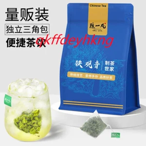 Té tradicional Tieguanyin 陈一凡铁观音 茶包乌龙茶可冷泡茶 兰花香乌龙茶独立夏日袋泡茶 90 g - Imagen 1 de 7