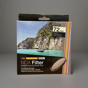 Vivitar 72mm Neutral Density Variable Fader NDX Filter ND2 to ND1000 VNDX-72 - Picture 1 of 5