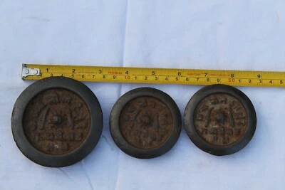 Balanzas de hierro antiguas vintage región mewar rajasthan jai mewar kaccha tol Foto 1 de 4