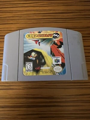 Wipeout 64 (Nintendo N64, 1998) Authentic Cart Only - Image 1 of 3