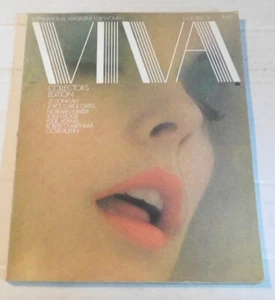 VIVA: The International Magazine for Women VOL. 1, NO. 1 - 1973 by BOB GUCCIONI - Picture 1 of 7