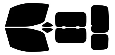 Kit de película nano cerámica precortada con tinte de ventana para mini furgoneta Nissan NV 200 2013-2021 Foto 1 de 4