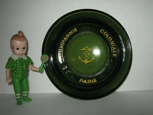 Anchor Caduceus Paris Compagnie Coloniale Verde Profundo Hecho en Suiza De Colección - Imagen 1 de 1
