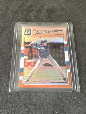 Josh Donaldson 2017 Donruss Optic Orange Prizm 099/199 - Image 1 of 2