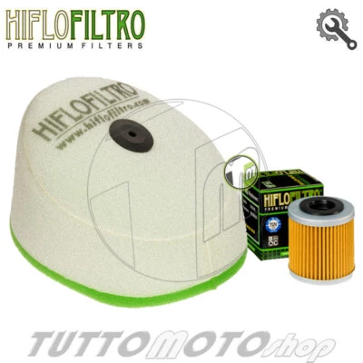 HIFLOFILTRO Filtro aria + Filtro olio HUSQVARNA SM 510 R 2008 2009 2010 / Kit HIFLO