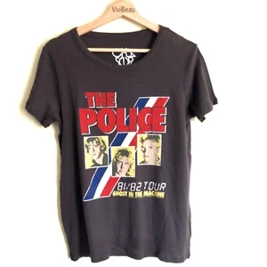 NEW Chaser Brand The Police Concert T-Shirt Women Small - Picture 1 of 5