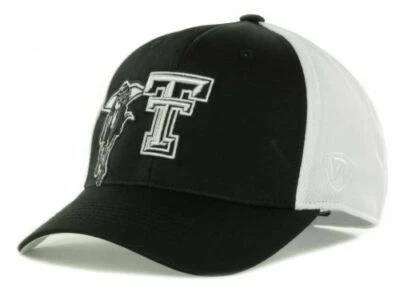 Texas Red Raiders Top of the World NCAA Trapped One Fit Cap Hat  OSFM  - Image 1 of 4