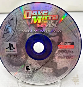 Dave Mirra Freestyle BMX Maximum Remix (PS1) NO TRACKING - DISC ONLY #C60 - Picture 1 of 3