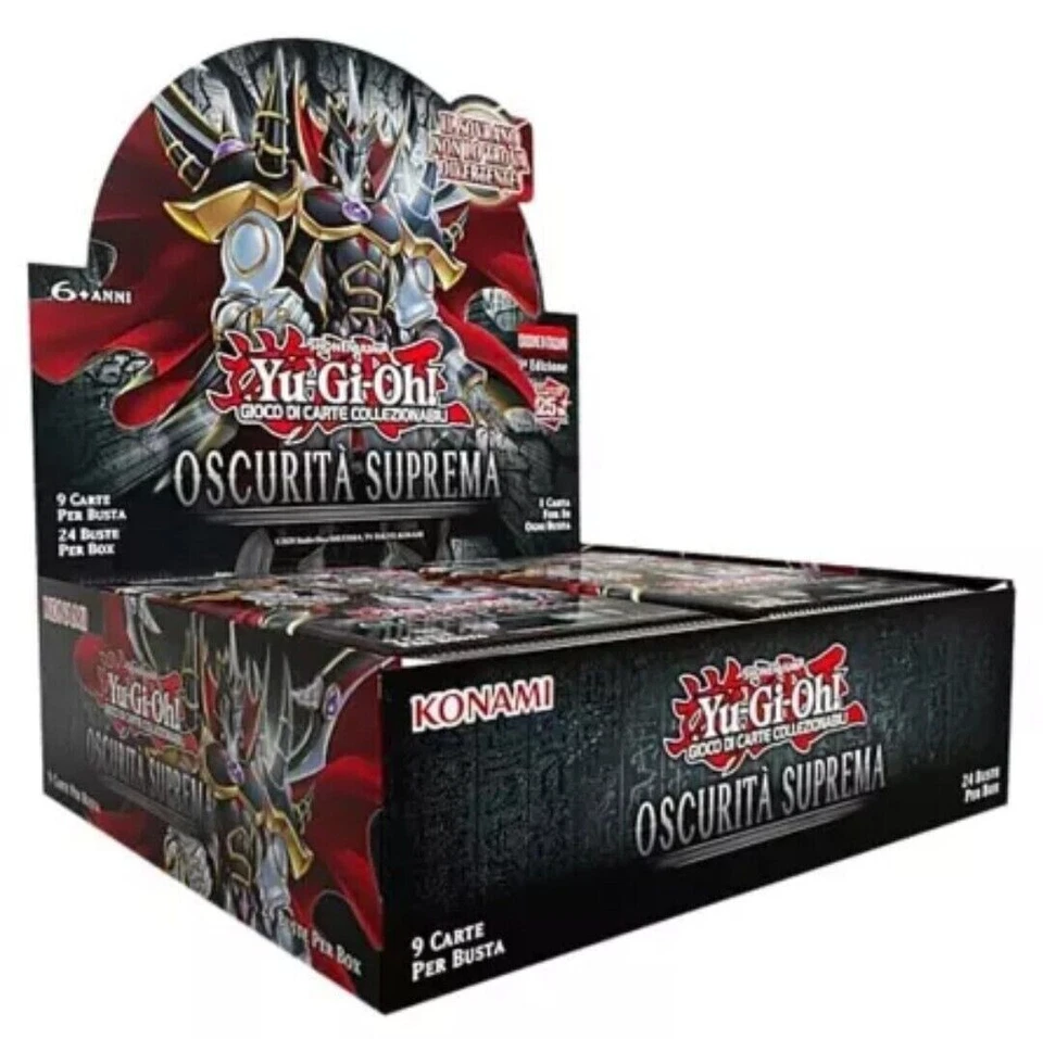 Yu-Gi-Oh! - Display Booster Box - Oscurità Suprema ITALIANO ITA - Immagine 1 di 1