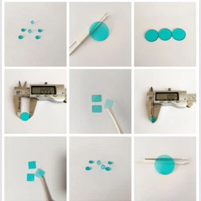 Various sizes IR Cut Filter Blue Optical Glass  BG39 QB39 - Image 1 of 4