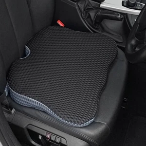 Memory Foam Car Seat Cushion For Driving Wedge Driver Booster Office Chair Pad - Picture 1 of 12
