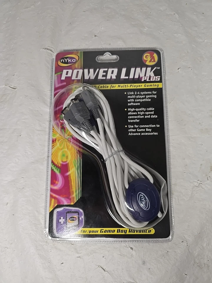 Power Link Plus by Nyko for Game Boy Advance Accessories Brand New Sealed - Image 1 of 4