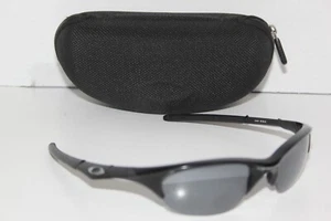 Oakley Half Jacket 03-614 Black Sunglasses (no nose piece) - Picture 1 of 8