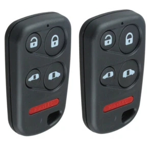 Lot 2 Remote Keyless Shell fob for Honda Odyssey 4 Button+Panic OUCG8D-440H-A - Imagen 1 de 5