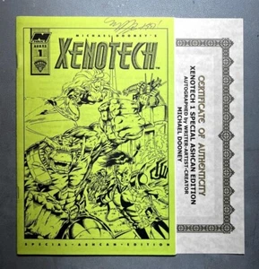 ULTRA-RARE 1993 MICHAEL DOONEY'S XENOTECH 1 SPECIAL ASHCAN EDITION (NM+) SCARCE* - Picture 1 of 8
