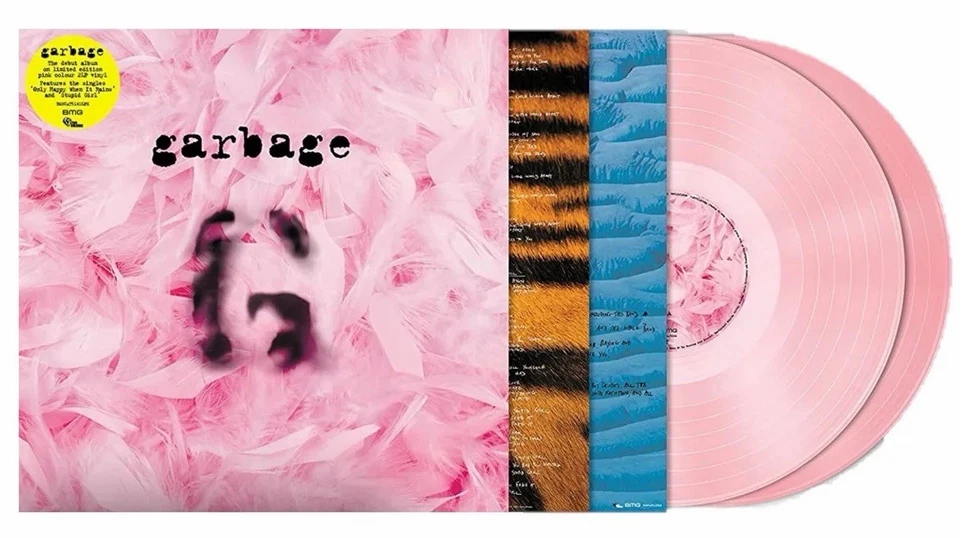 Garbage - Self Titled Debut 20th Pink Colored 2LP Vinyl National Album Day BMG - Image 1 of 4