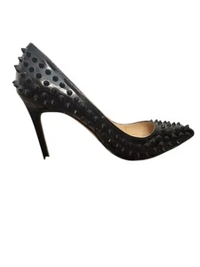 Boston Proper Black Studded Pumps Heels Size 10M - Picture 1 of 7
