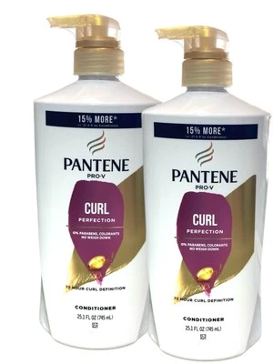 Pantene Pro-V Curl Perfection Conditioner, Nourishing, 25.1 oz, White  - Image 1 of 3