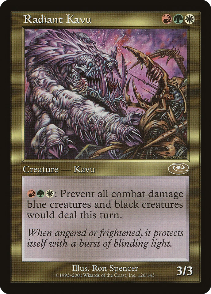 Radiant Kavu (REGULAR) x1 - MTG Planeshift PLS #120 - Image 1 of 1