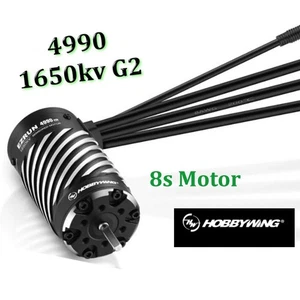 RCP Hobbywing EZRUN MAX 4990 SD G2 1650kv 3-8s Brushless Motor - Picture 1 of 9