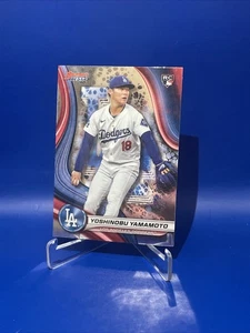 Yoshinobu Yamamoto 2024 Bowman's Best RC WS MVP LA Dodgers - Imagen 1 de 2