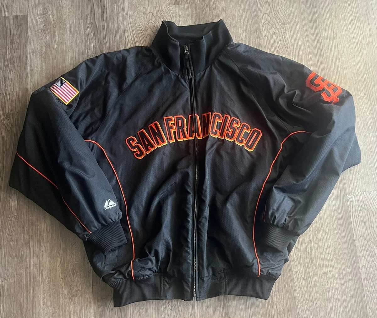 Majestic San Francisco Giants Sports Fan Jackets for sale | eBay