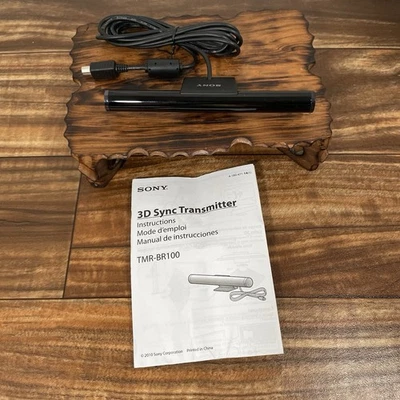 Sony TMR-BR100 3D Sync Transmitter for 3D Bravia w Manual Never Used - Image 1 of 4