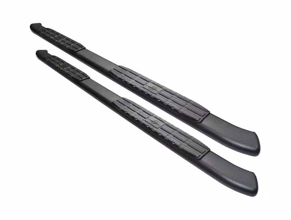 Steelcraft 4" Oval Blackout Stainless Nerf Bars Fit 15-24 Ford F150, F250, F350 Foto 1 de 2