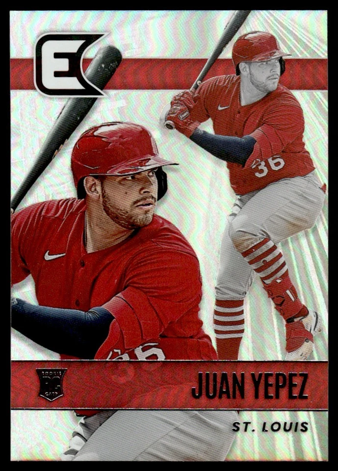 2022 Panini Chronicles Essentials Juan Yepez St. Louis Cardinals #7 - Image 1 of 2