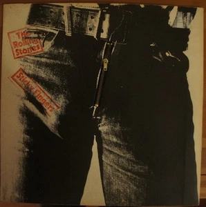 The Rolling Stones - Sticky Fingers LP 1971 Rolling Stones VG+/VG+ - Picture 1 of 5