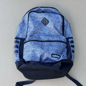 New Adidas Core Backpack Classic 3 Stripe Tech Friendly Gray & Black - Picture 1 of 7