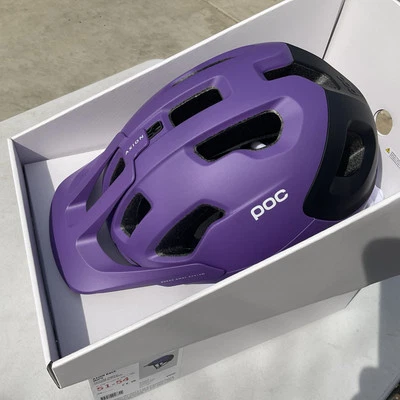 POC Axion Race MIPS Bicycle Helmet Sapphire Purple/Black Small 51-54 NEW - Image 1 of 4