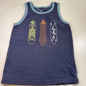Tommy Bahama Tank Top YOUTH Small 5/6 Blue Sleeveless Beach Lake Boys Kids - Picture 1 of 9